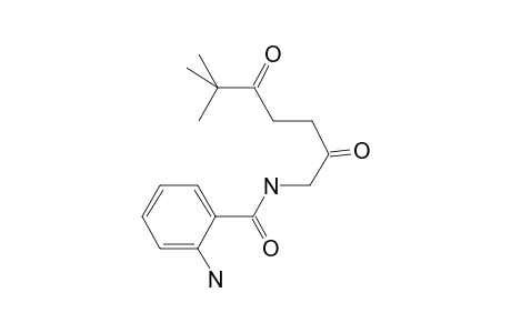 2-Amino-N-(6,6-dimethyl-2,5-dioxoheptyl)benzamide