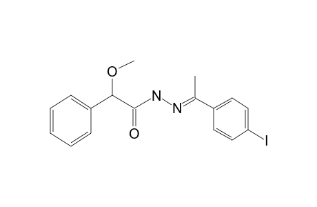 Methoxy-phenyl-acetic acid [1-(4-iodo-phenyl)-ethylidene]-hydrazide