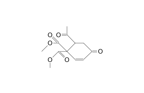 Dimethyl-6-acetyl-4-oxocyclohex-2-ene-1,1-dicarboxylate