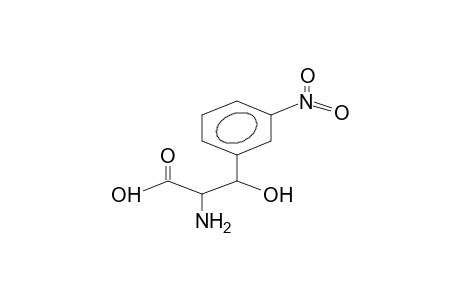 3-(3-nitrophenyl)-3-hydroxy-2-aminopropanoic acid