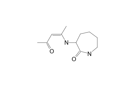 4-[(2-Oxoazepan-3-yl)amino]pent-3-en-2-one