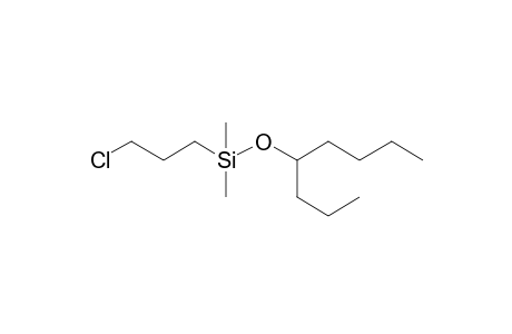 (3-Chloropropyl)(dimethyl)[(1-propylpentyl)oxy]silane