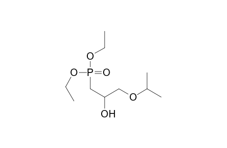 [2-Hydroxy-3-(1-methylethoxy)propyl]phosphonic acid, diethyl ester
