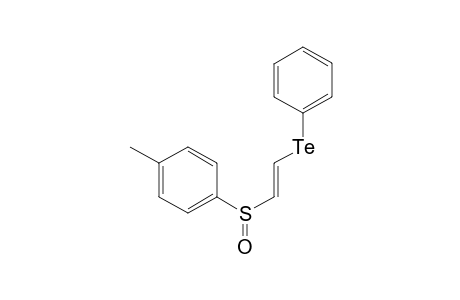 1-Phenyltellurovinyl p-tolylsulfoxide