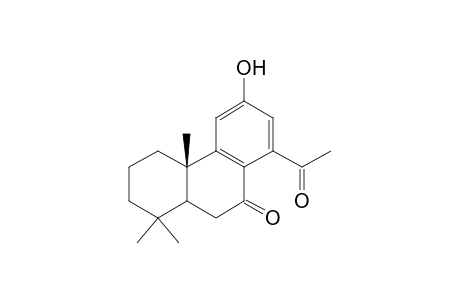 14-acetyl-12-hydroxypodocarpa-8,11,13-trien-7-one