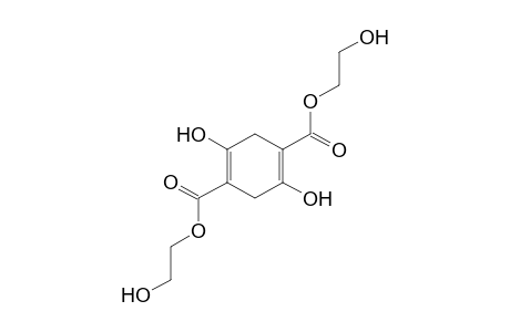 2,5-dihydroxy-1,4-cyclohexadiene-1,4-dicarboxylic acid, bis(2-hydroxyethyl)ester