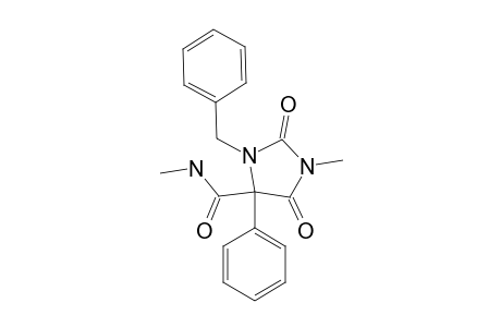 1-Benzyl-3-methyl-5-methylcarbamoyl-5-phenylhydantoin