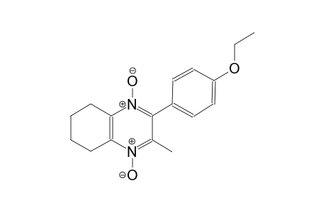 quinoxaline, 2-(4-ethoxyphenyl)-5,6,7,8-tetrahydro-3-methyl-, 1,4-dioxide