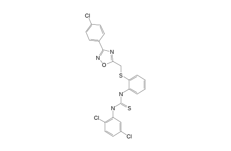 2'-{{[3-(p-chlorophenyl)-1,2,4-oxadiazol-5-yl]methyl}thio}-2,5-dichlorothiocarbanilide