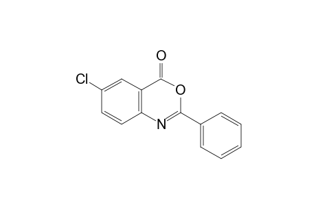 6-chloro-2-phenyl-4H-3,1-benzoxazin-4-one