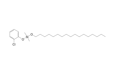 Silane, dimethyl(2-chlorophenoxy)heptadecyloxy-