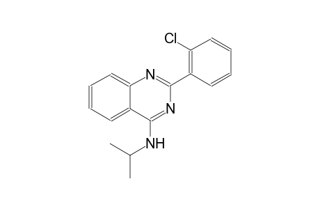 2-(2-chlorophenyl)-N-isopropyl-4-quinazolinamine