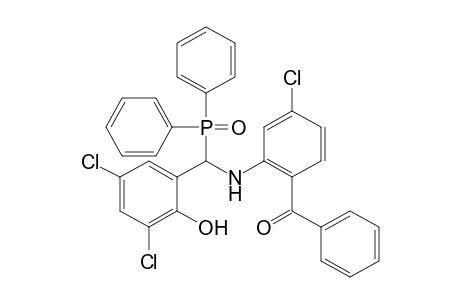4-chloro-2-{[3,5-dichloro-alpha-(diphenylphosphinyl)salicylyl]amino}benzophenone
