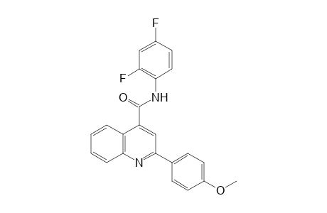 2',4'-difluoro-2-(p-methoxyphenyl)cinchoninanilide