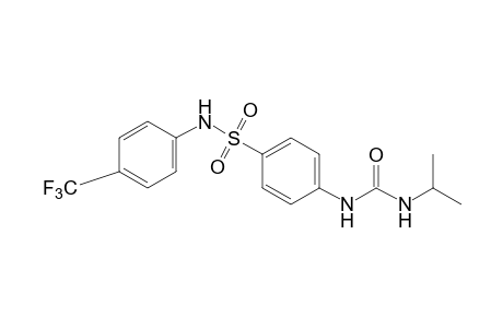 1-Isopropyl-3-{p-[(alpha,alpha,alpha-trifluoro-p-tolyl)sulfamoyl]phenyl}urea