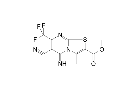 methyl 6-cyano-5-imino-3-methyl-7-(trifluoromethyl)-5H-[1,3]thiazolo[3,2-a]pyrimidine-2-carboxylate