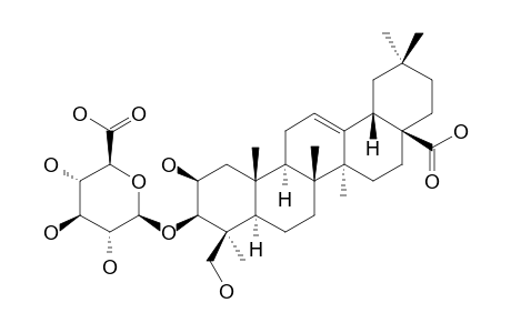 CARYOCAROSIDE_III-5;3-O-BETA-D-GLUCURONOPYRANOSYLBAYOGENIN