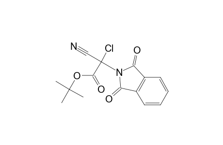 2H-Isoindole-2-acetic acid, .alpha.-chloro-.alpha.-cyano-1,3-dihydro-1,3-dioxo-, 1,1-dimethylethyl ester, (.+-.)-