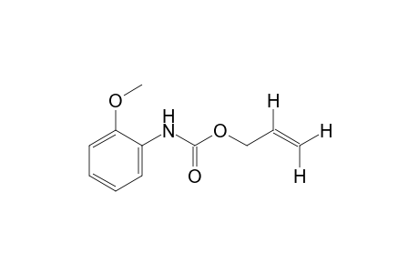 o-methoxycarbanilic acid, allyl ester