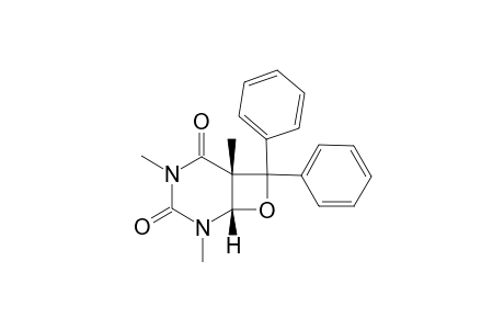 (Z)-2,4,6-TRIMETHYL-7,7-DIPHENYL-8-OXA-2,4-DIAZABICYCLO-[4.2.0]-OCTANE-3,5-DIONE