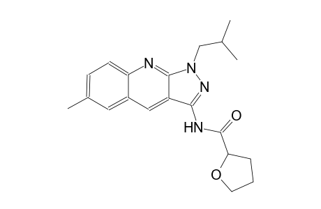 N-(1-isobutyl-6-methyl-1H-pyrazolo[3,4-b]quinolin-3-yl)tetrahydro-2-furancarboxamide