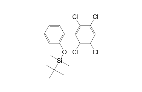 2-Hydroxy-2',3',5',6'-tetrachlorobiphenyl, tert-butyldimethylsilyl ether