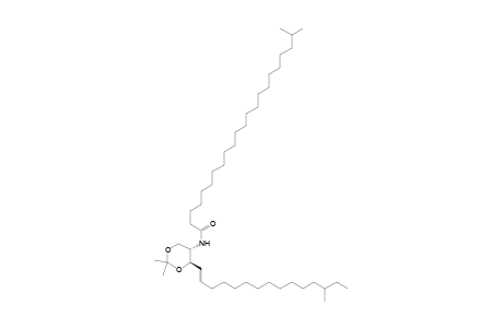 N-[(2S,3R,4E)-1,3-(Isopropylidenedioxy)-16-methyloctadec-4-en-2-yl]-21-methyldocosanamide