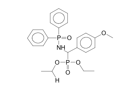 DIETHYL (ALPHA-DIPHENYLPHOSPHORYLAMIDO-4-METHOXYBENZYL)PHOSPHONATE