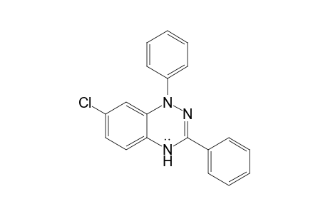 1,3-Diphenyl-7-chloro-1,4-dihydro-1,2,4-benzotriazin-4-yl