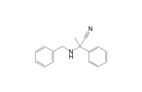 2-(Benzylamino)-2-phenylpropanenitrile