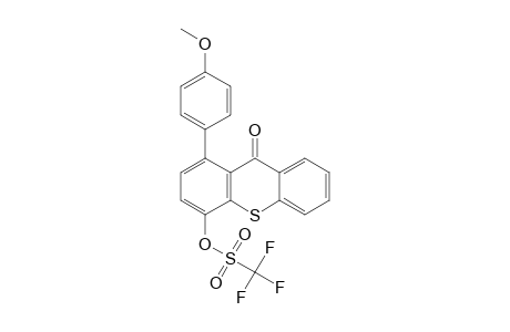 1-(4-Methoxyphenyl)-9-oxo-9H-thioxanthen-4-yl trifluoromethanesulfonate