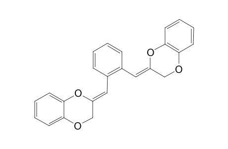 1,2-Bis[(Z)-2',3'-dihydro-2'-methylidene-1',4'-benzodioxinyl]benzene