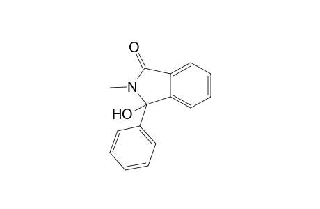 3-hydroxy-2-methyl-3-phenylphthalimidine