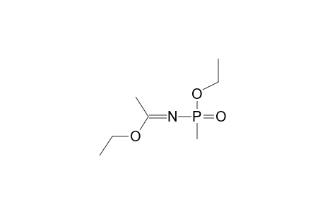 ETHYL N-(ETHOXYMETHYLMETHYLENE)METHYLPHOSPHONOAMIDATE