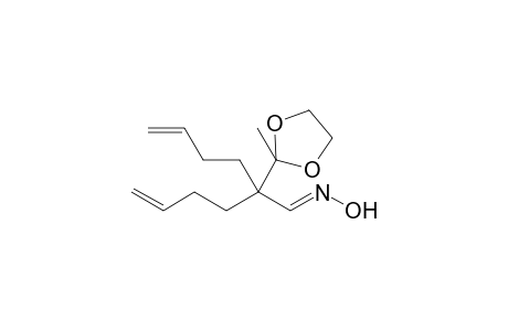 N-[5-(3-Butenyl)-5-[1-(ethylenedioxy)ethyl]hexen-6-ylidene]oxime