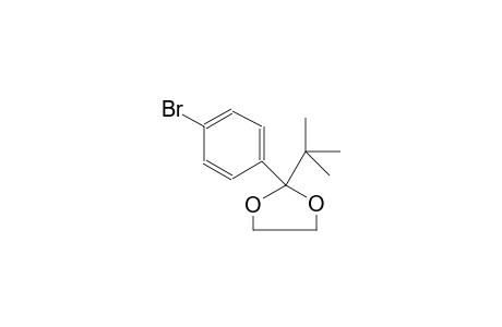 2-(p-BROMOPHENYL)-2-tert-BUTYL-1,3-DIOXOLANE