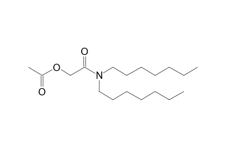 Acetoxyacetamide, N,N-diheptyl-