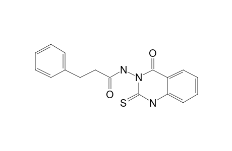 N-(4-Oxo-2-thioxo-1,4-dihydro-3(2H)-quinazolinyl)-3-phenylpropanamide