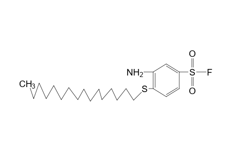 4-(hexadecylthio)metanilyl fluoride