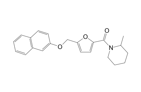 2-Methyl-1-{5-[(2-naphthyloxy)methyl]-2-furoyl}piperidine