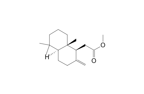 2-[(1S,4aS,8aS)-5,5,8a-trimethyl-2-methylene-3,4,4a,6,7,8-hexahydro-1H-naphthalen-1-yl]acetic acid methyl ester