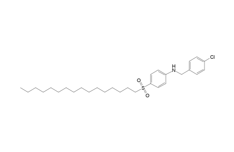 p-chloro-N-[p-(hexadecylsulfonyl)phenyl]benzylamine