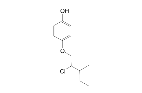 4-(2'-Chloro-3'-methylpentyloxy]-phenol