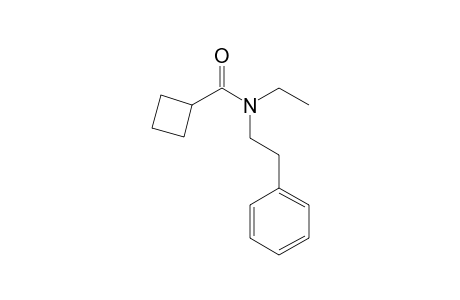 Cyclobutanecarboxamide, N-(2-phenylethyl)-N-ethyl-