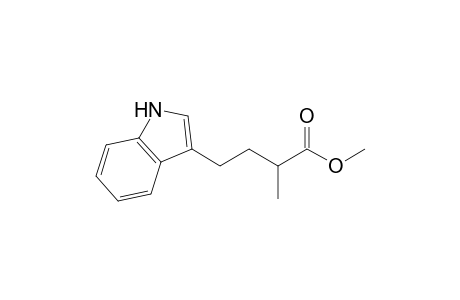 1H-Indole-3-butanoic acid, .alpha.-methyl-, methyl ester, (R)-