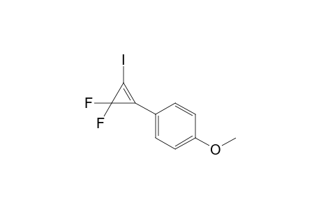 3,3-Difluoro-1-iodo-2-(4-methoxyphenyl)cyclopropene