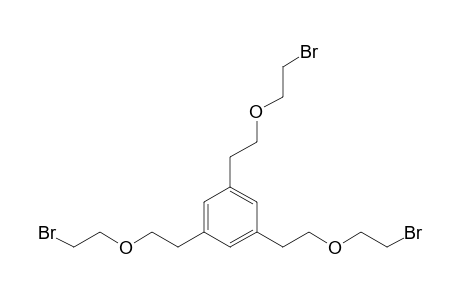 1,3,5-TRIS-[2-(2-BROMOMETHOXY)-ETHYL]-BENZENE