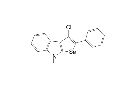 3-Chloro-2-phenyl-8H-selenopheno[2,3-b]indole