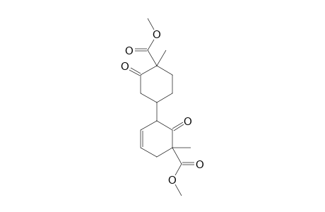 3,4'-Dimethyl-2,3'-dioxobicyclohexyl-5-ene-3,4'-dicarboxylic acid, dimethyl ester