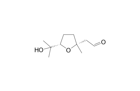 (2R,5S)-2-formylmethyl-2-methyl-5-(1-hydroxy-1-methylethyl)-tetrahydrofuran